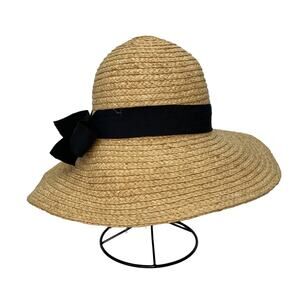 TURNER HATS Straw Sun Hat Wide Brim Vacation Cruise Resort Beach Neutral